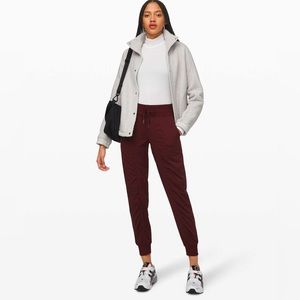 Lululemon Dance Studio Jogger - Garnet maroon color